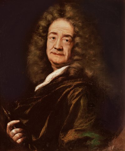 Porträt von Pierre Puget (1620-1694) von French School